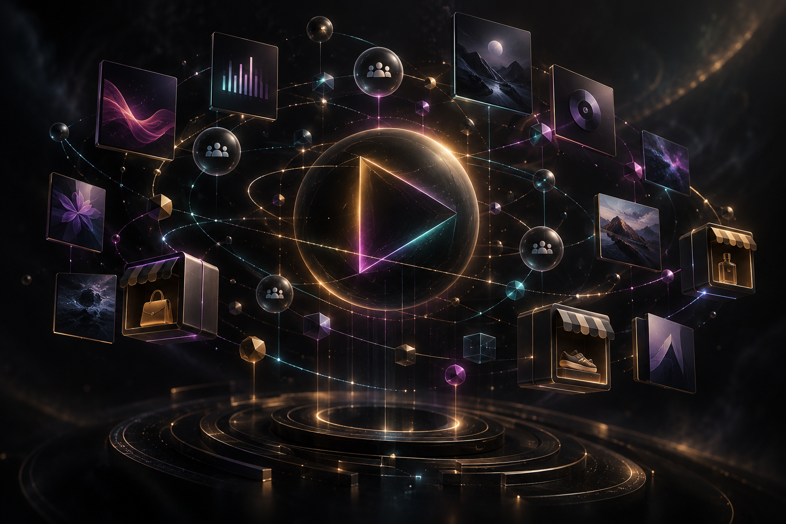 AMUZEME connected ecosystem